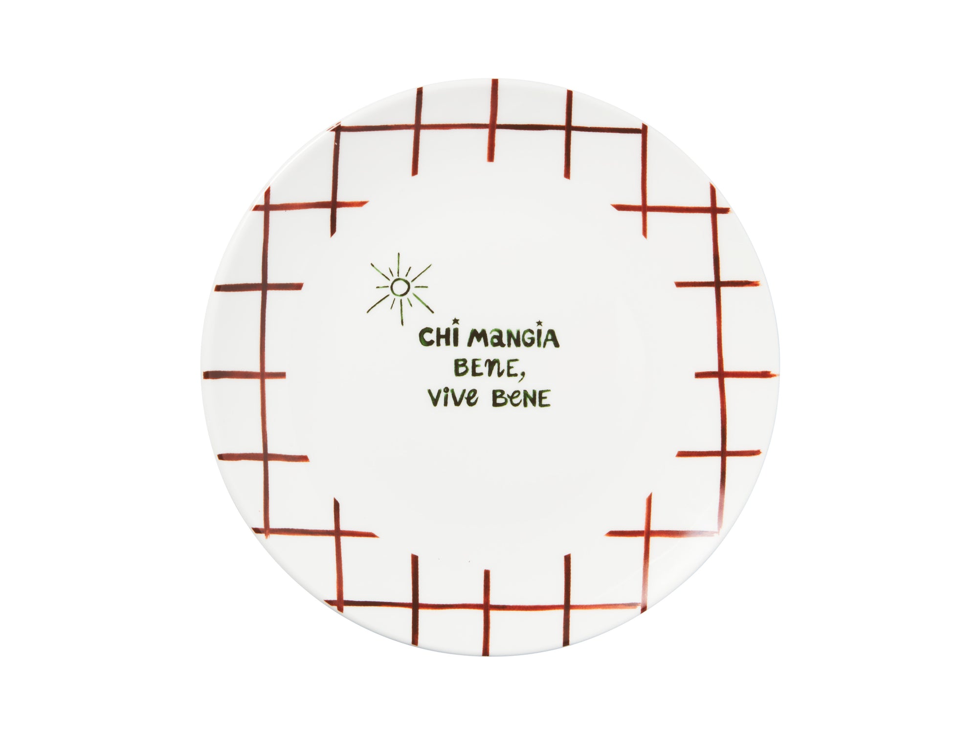 Aperitivo Club Dolce Mangia coupe side plate 19cm – Casa Domani