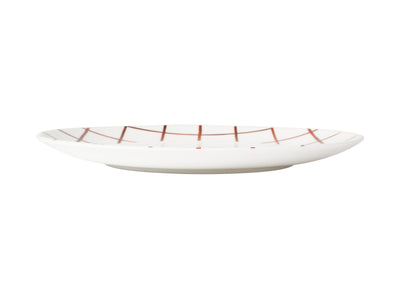 Aperitivo Club Dolce Mangia coupe side plate 19cm, side view – Casa Domani