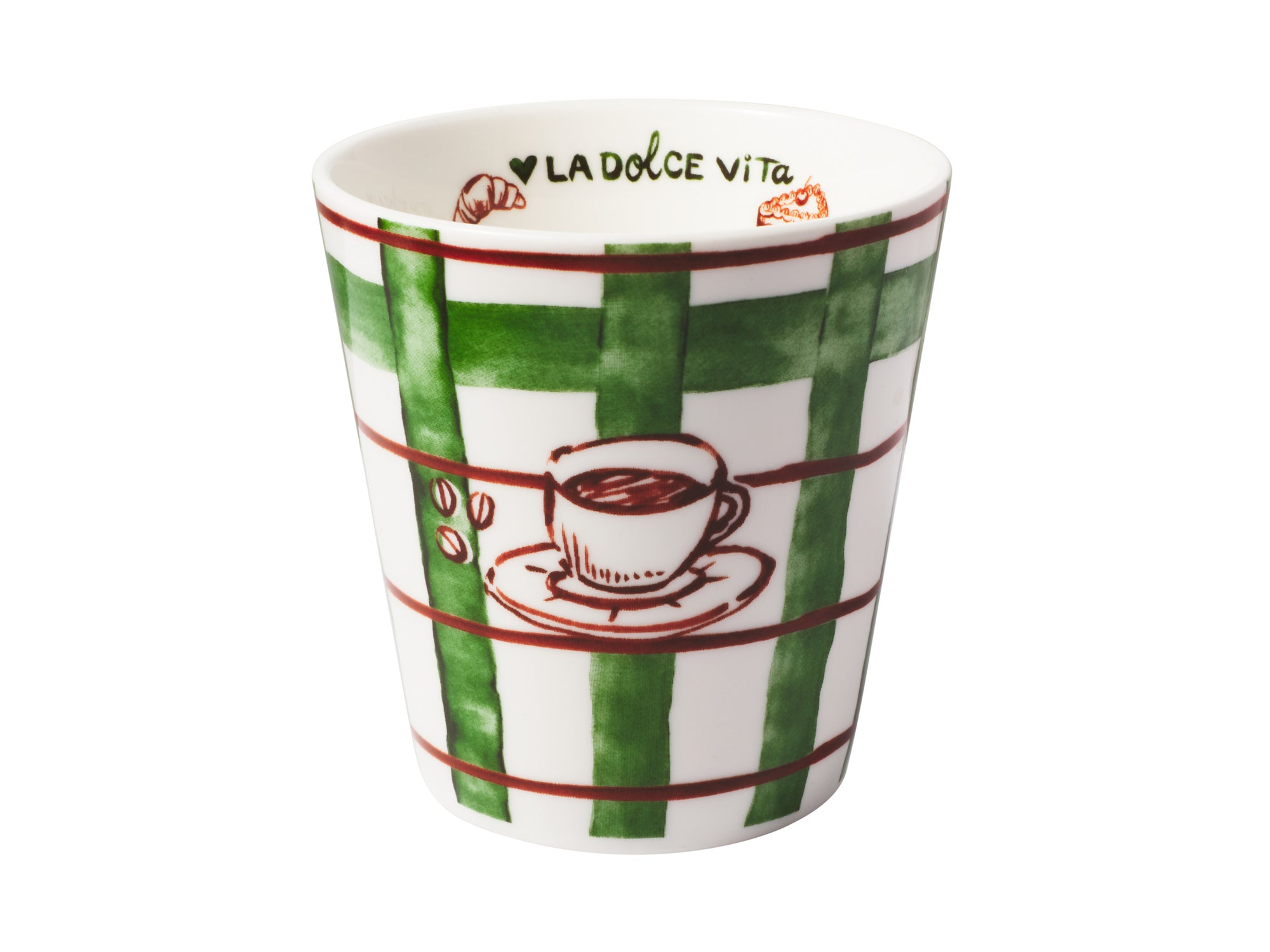 Aperitivo Club Dolce conical latte mug 310ml – Casa Domani