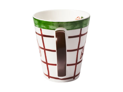 Aperitivo Club Dolce conical mug 300ml, handle view – Casa Domani
