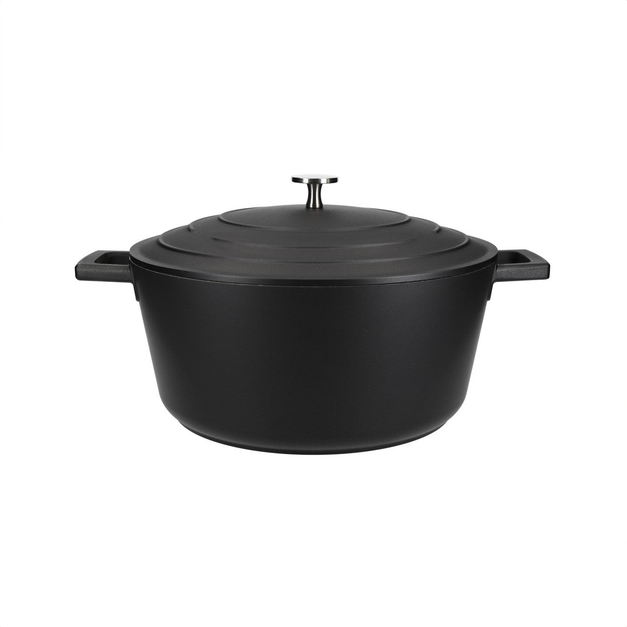 Mastercraft Cast Aluminium Casserole Dish 28cm Black - Fresh Decor