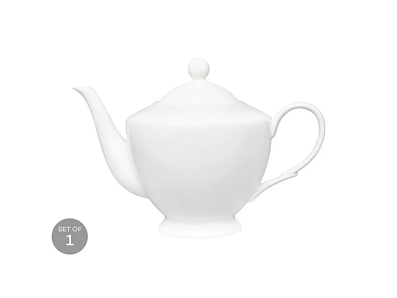 Maxwell & Williams White Basics Teapot with Infuser 1L