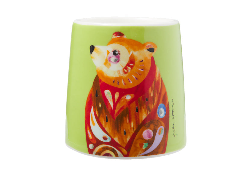 Maxwell & Williams Pete Cromer Egg Cup Brown Bear - porcelain egg cup