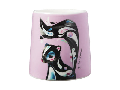 Maxwell & Williams Pete Cromer Egg Cup Skunk - porcelain egg cup