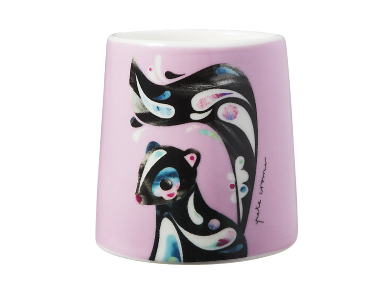 Maxwell & Williams Pete Cromer Egg Cup Skunk - porcelain egg cup