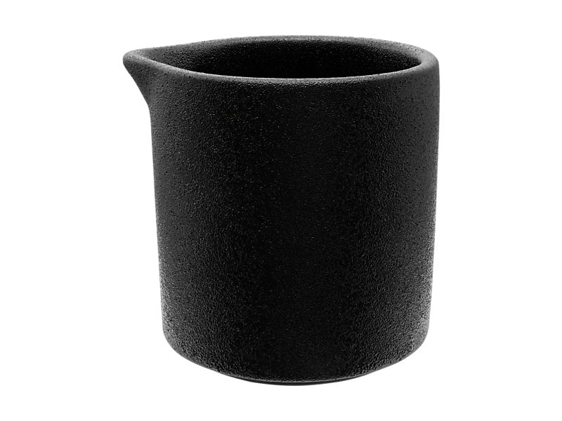 Maxwell & Williams Caviar Jug/Pourer Black 180mL - ceramic serving jug