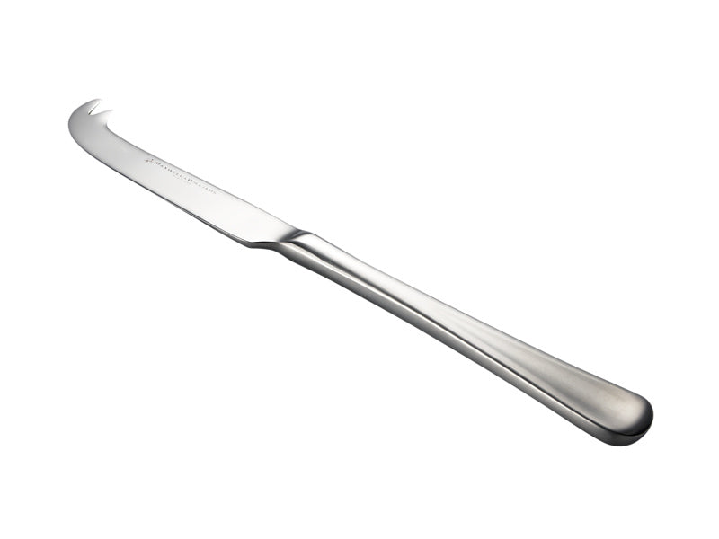 Maxwell & Williams Cosmopolitan Cheese Knife angled view - stainless steel cutlery