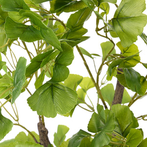 Albi Faux Ginkgo Tree 117cm Green - artificial tree (view 2)