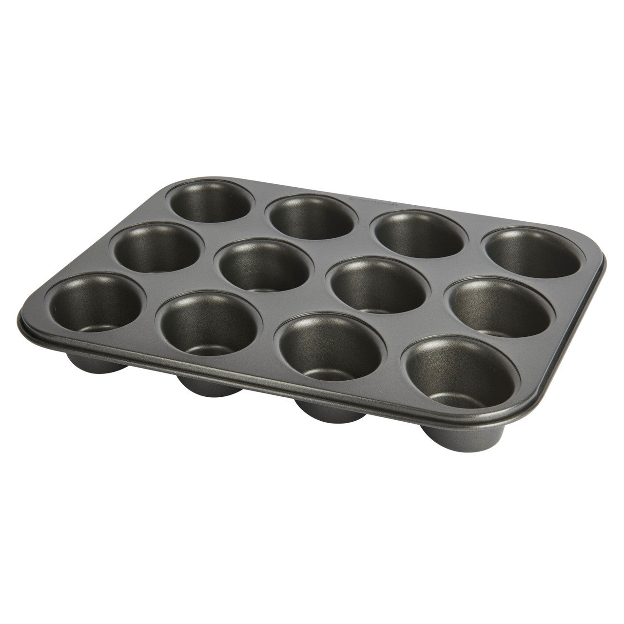 MasterCraft Heavy Base Friand Pan 12 Cup - Professional Nonstick 26.5x35.5cm
