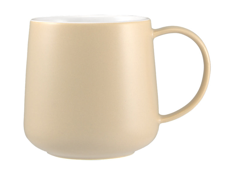 Maxwell & Williams Cafe Life Mug 420ML Sand - porcelain coffee mug