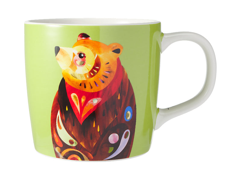 Maxwell & Williams Pete Cromer Mug 375ml Gift Boxed Brown Bear - gift boxed porcelain mug