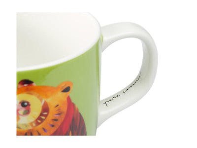 Maxwell & Williams Pete Cromer Mug 375ml Gift Boxed Brown Bear - gift boxed porcelain mug - detail