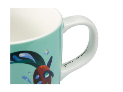 Maxwell & Williams Pete Cromer Mug 375ml Gift Boxed Otter - gift boxed porcelain mug - detail