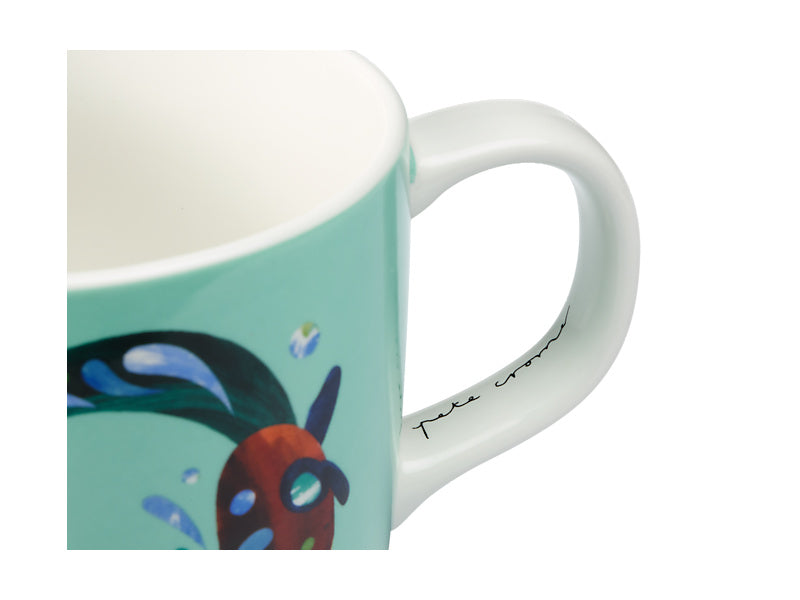 Maxwell & Williams Pete Cromer Mug 375ml Gift Boxed Otter - gift boxed porcelain mug - detail