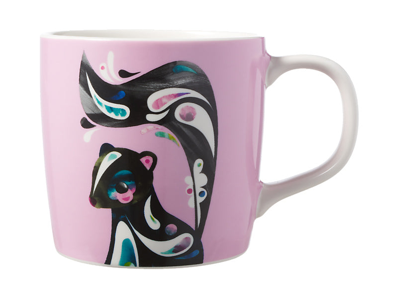 Maxwell & Williams Pete Cromer Mug 375ml Gift Boxed Skunk - gift boxed porcelain mug