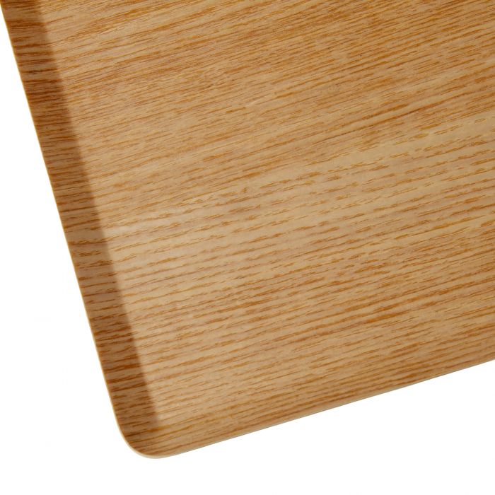 Non-Slip Wooden Tray - Large-Natural