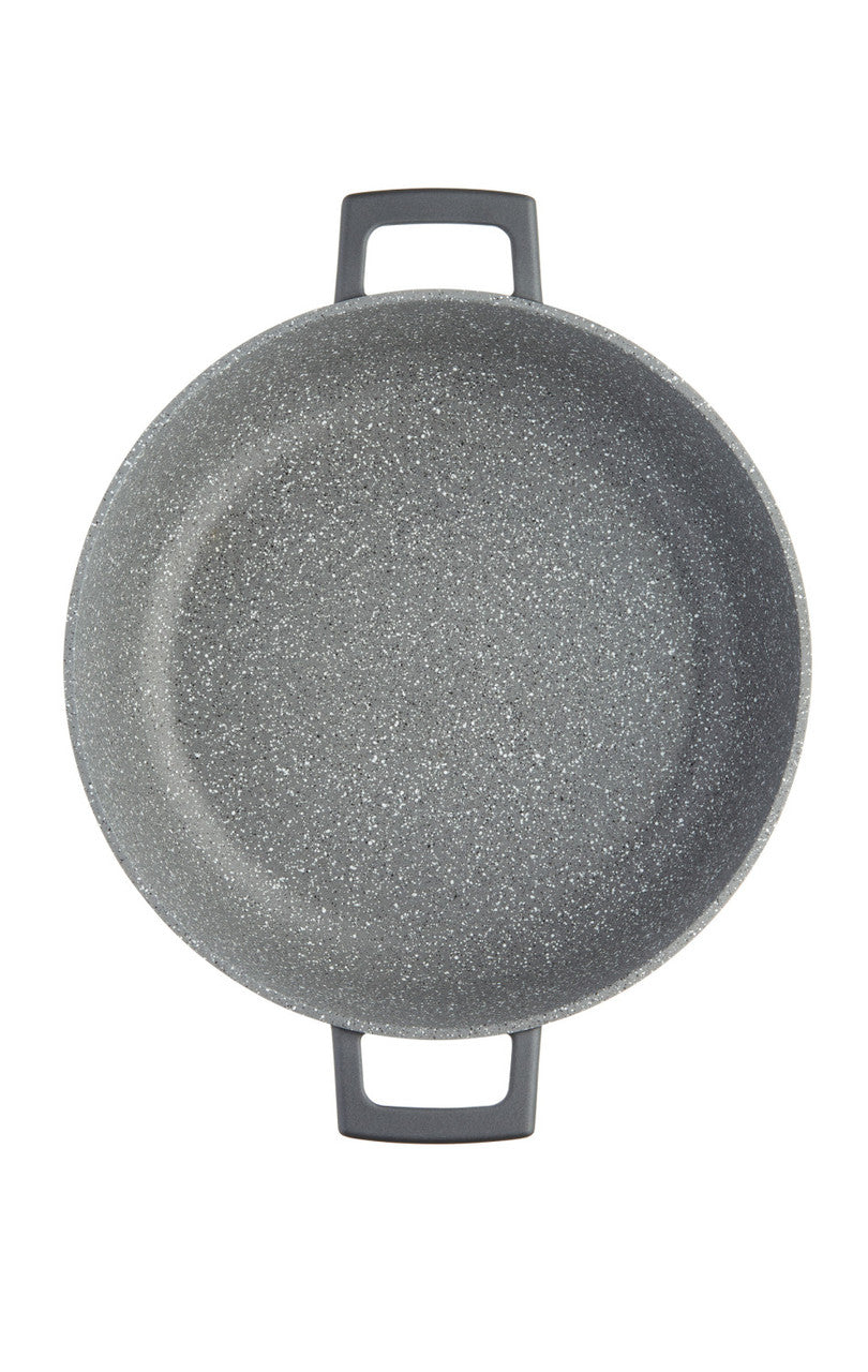 Mastercraft Cast Aluminium Casserole Dish 20cm Black - view 2