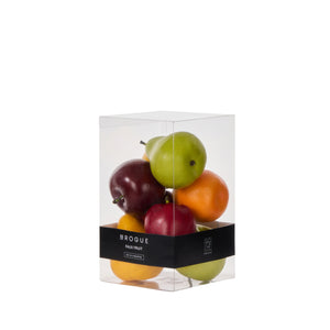 Rogue Assorted Fruit 8pcs Set Multi-Coloured - faux fruit decor