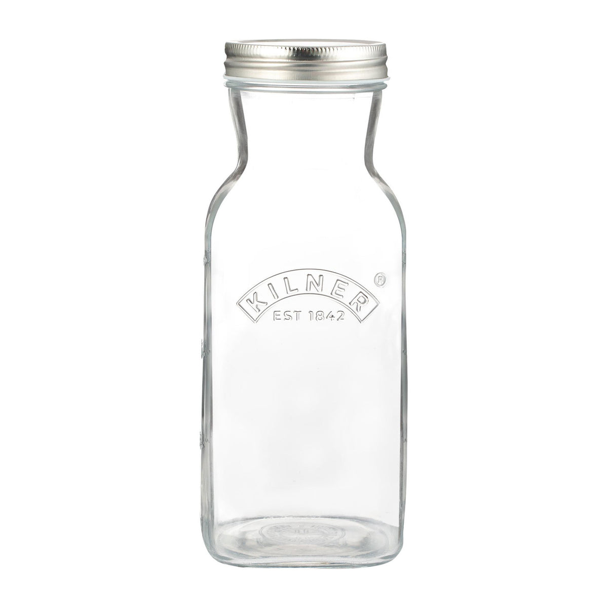 Kilner glass juice and sauce bottle 1 litre — wide neck for easy pouring