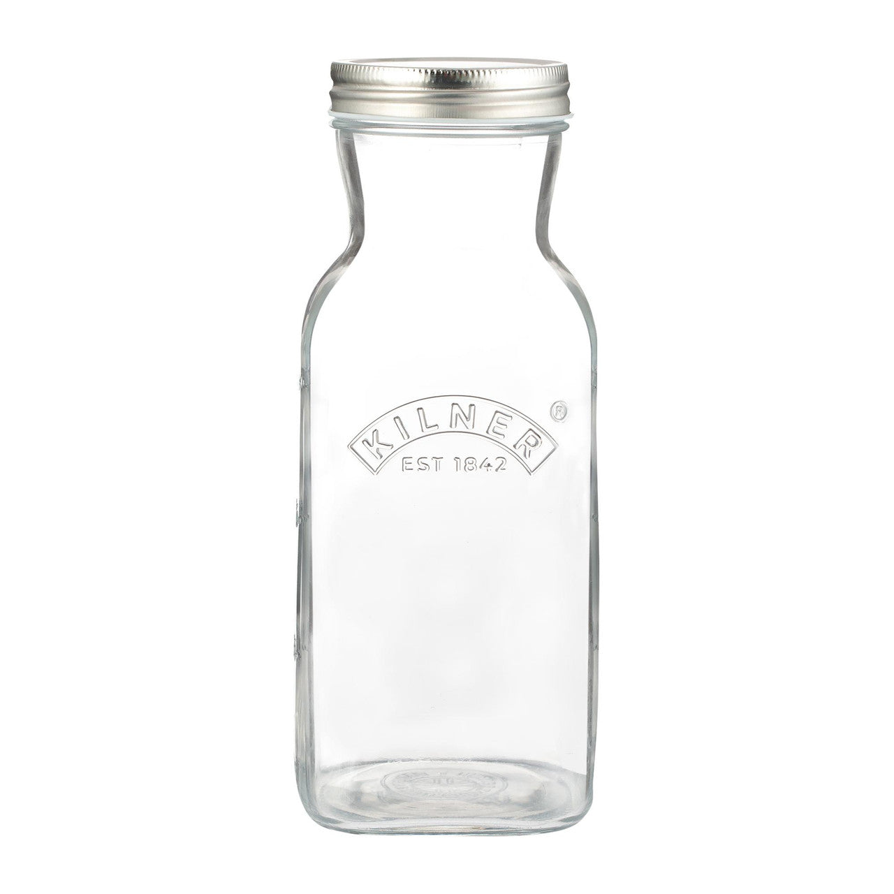 Kilner glass juice and sauce bottle 1 litre — wide neck for easy pouring