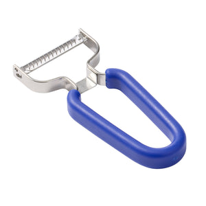 SVNA julienne peeler blade detail — sharp stainless steel julienne cuts