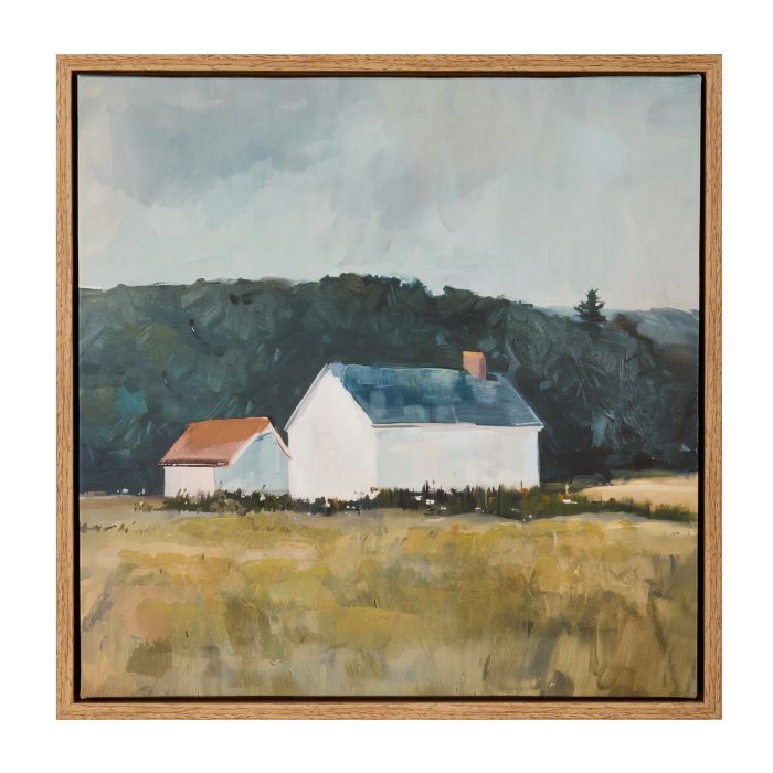Prairie Duo Hand Painted Wall Art 30x30cm – Academy