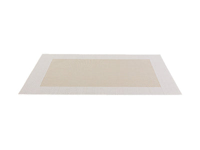 Maxwell & Williams Table Accents Wide Border Placemat Cream - angled view