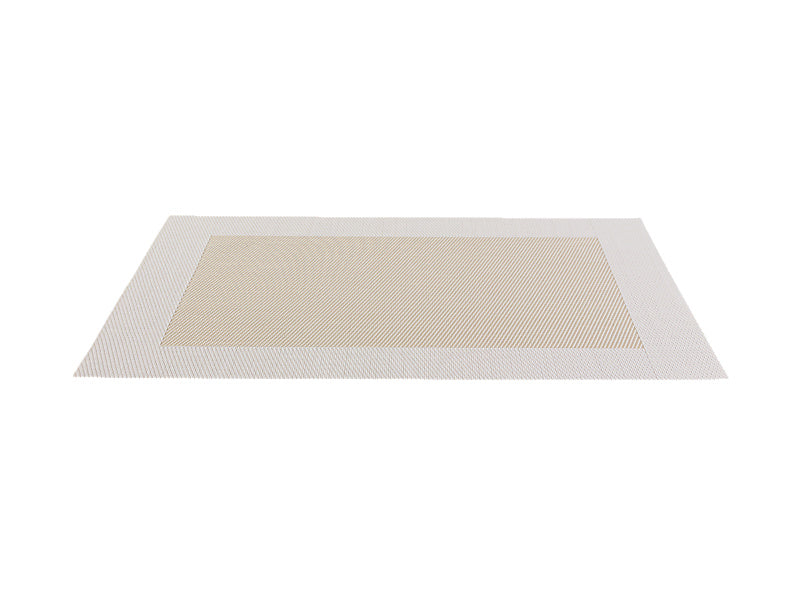 Maxwell & Williams Table Accents Wide Border Placemat Cream - angled view