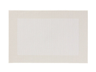 Maxwell & Williams Table Accents Wide Border Placemat Cream - back view
