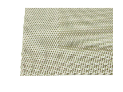 Maxwell & Williams Table Accents Wide Border Placemat Sage - close-up detail
