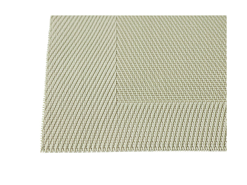 Maxwell & Williams Table Accents Wide Border Placemat Sage - close-up detail