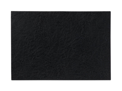 Maxwell & Williams Table Accents Leather Look Placemat Black - table linen placemat