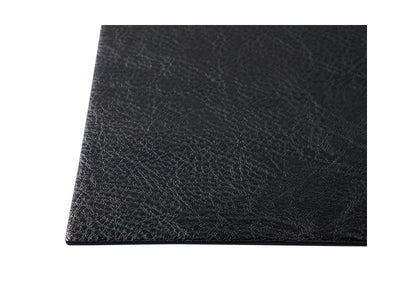 Maxwell & Williams Table Accents Leather Look Placemat Black - close-up detail