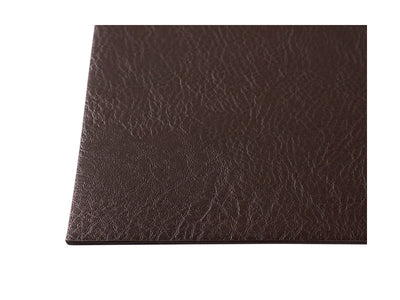 Maxwell & Williams Table Accents Leather Look Placemat Chocolate - close-up detail
