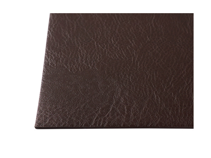 Maxwell & Williams Table Accents Leather Look Placemat Chocolate - close-up detail