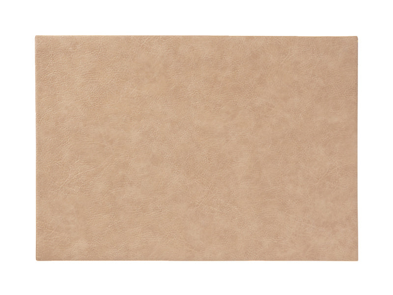 Maxwell & Williams Table Accents Leather Look Placemat Beige - table linen placemat