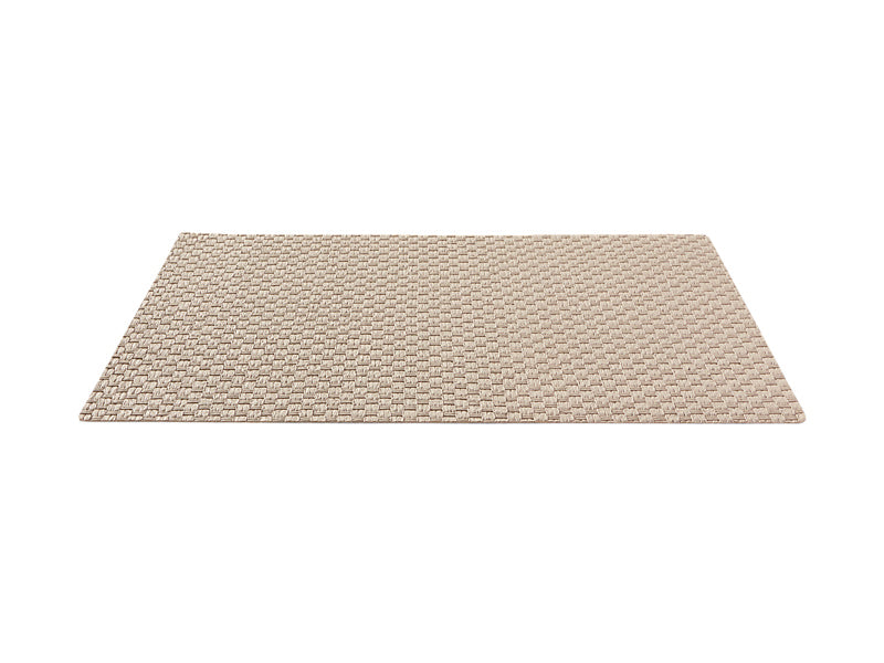 Maxwell & Williams Table Accents Woven Look Placemat Stone - angled view