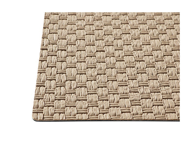 Maxwell & Williams Table Accents Woven Look Placemat Stone - close-up detail