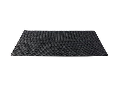 Maxwell & Williams Table Accents Woven Look Placemat Black - angled view