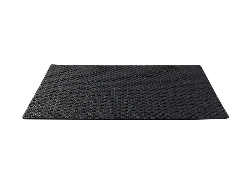 Maxwell & Williams Table Accents Woven Look Placemat Black - angled view