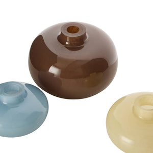 Amalfi Tutti Stack Vase 3pcs Soft Multi-Coloured - decorative vase