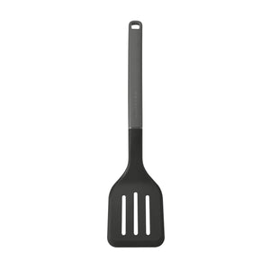KitchenAid Slotted Turner Charcoal Grey - front