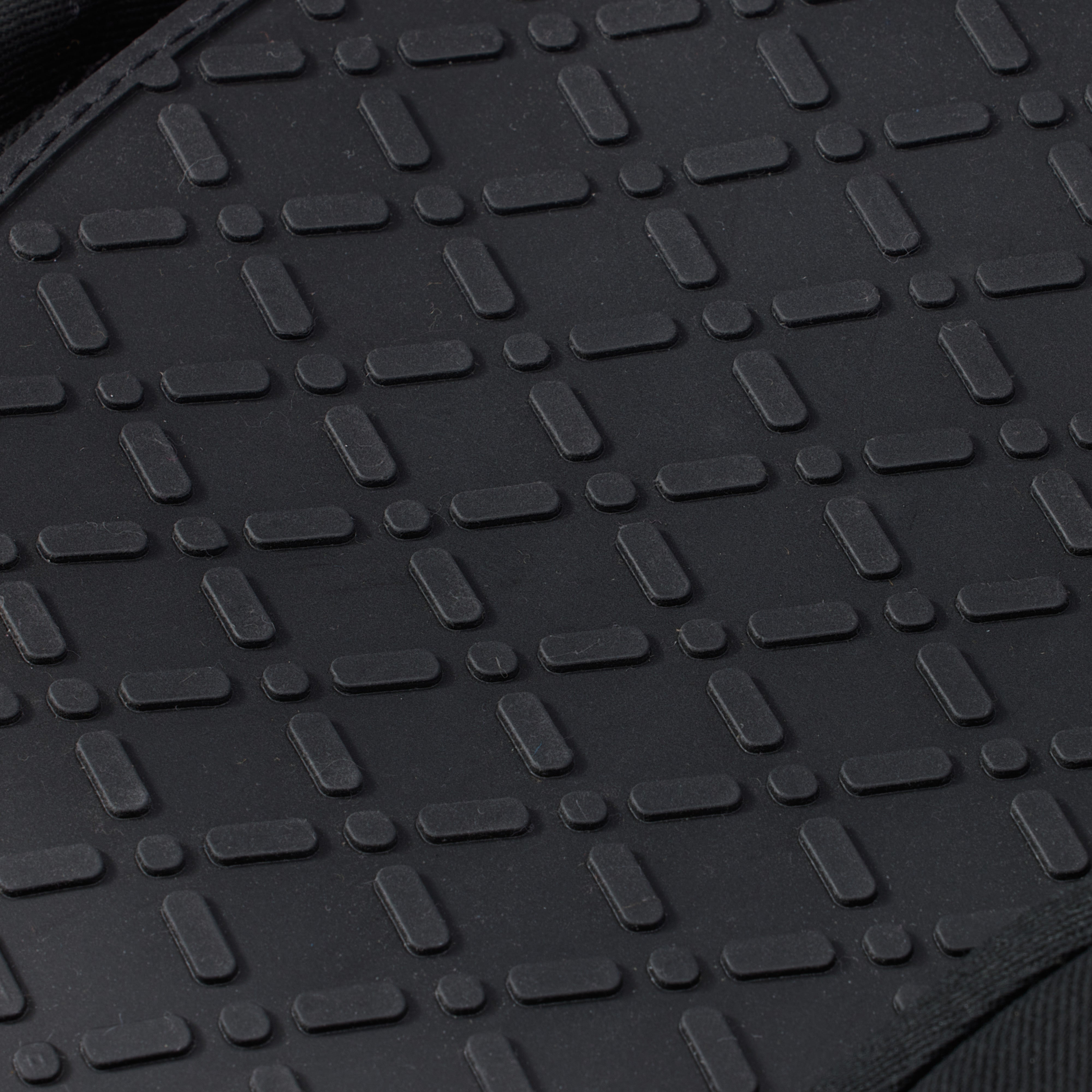 Albi Savannah Safe and Snug Oven Glove Black - silicone grip detail