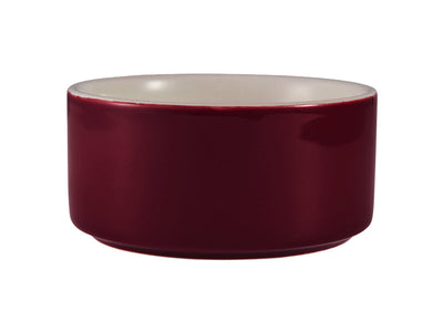 Maxwell & Williams Epicurious Ramekin 8.5x4cm 140ml Bordeaux - porcelain bakeware