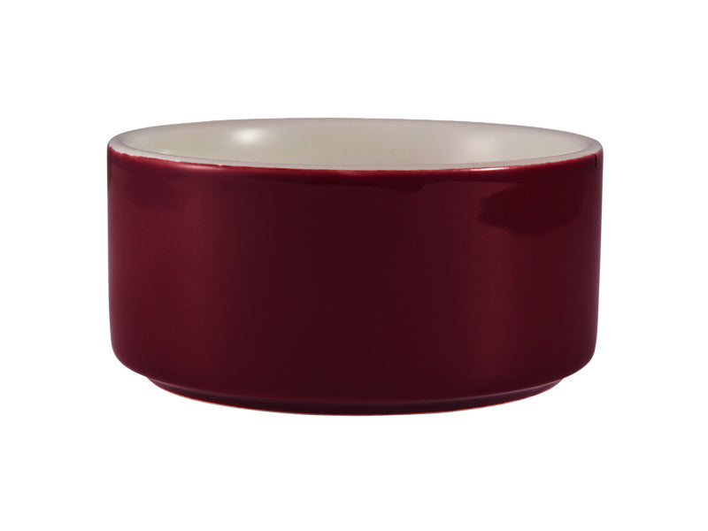 Maxwell & Williams Epicurious Ramekin 8.5x4cm 140ml Bordeaux - porcelain bakeware