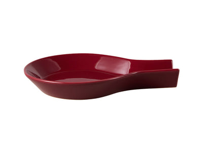 Maxwell & Williams Epicurious Spoon Rest Bordeaux - porcelain kitchen accessory