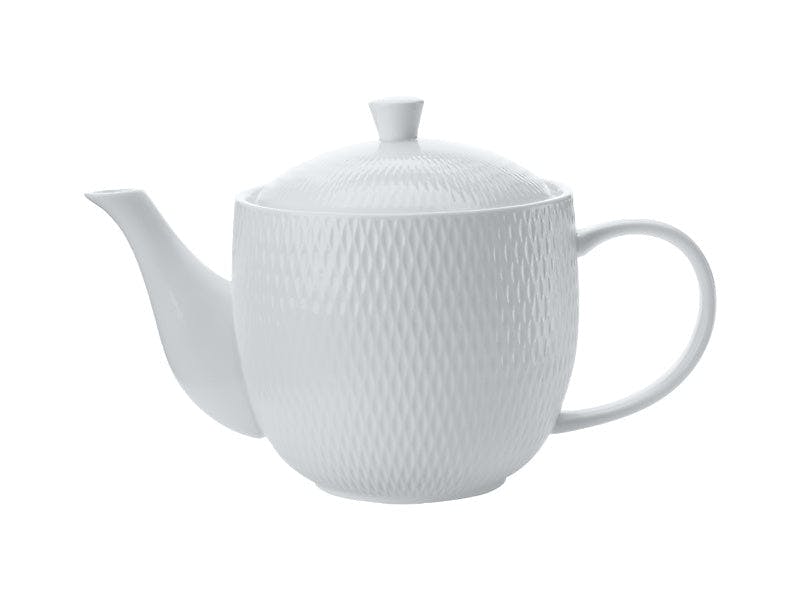 Teapot 800ML - White Basics Diamond