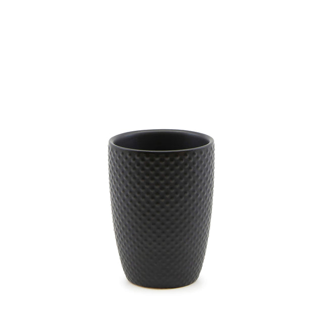 Emboss Tumbler Black 8x11cm