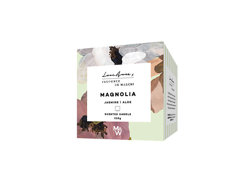 Love Anna Magnolia Candle 310g gift box presentation