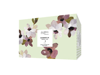 Love Anna Magnolia Candle & Diffuser Set gift box presentation